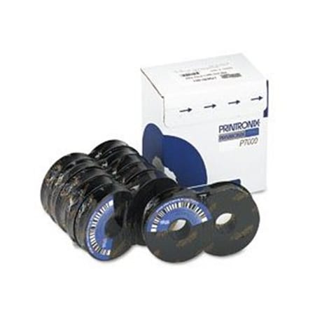Printronix Br P7010Spool - 6-High Yield Black Ribbons PRT179499-001
